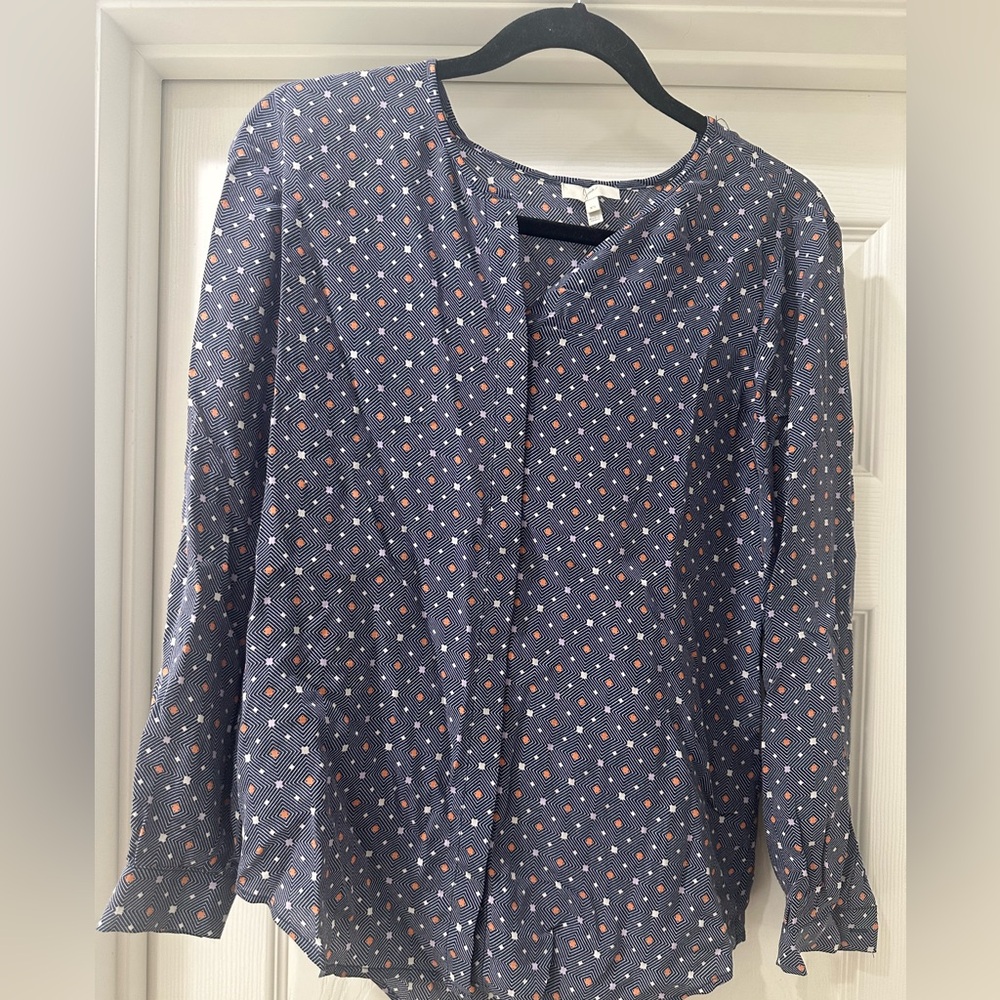 Joie silk printed blouse